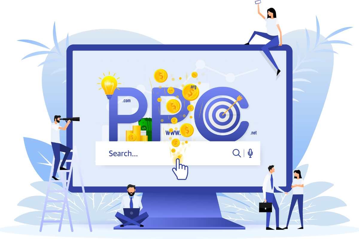 graphic google PPC adds campaign